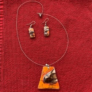 Necklace and Earrings set boutique